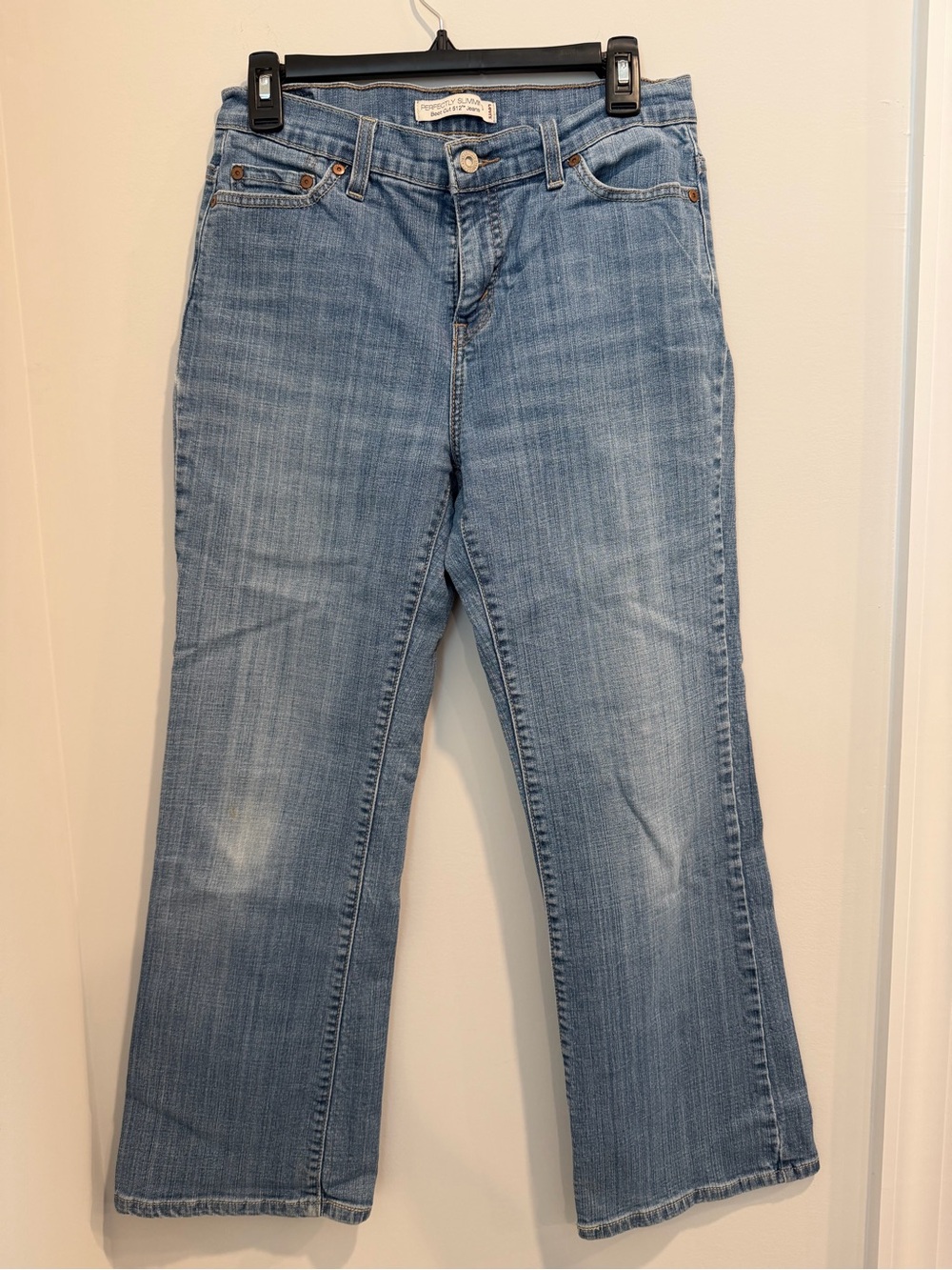 Levi's Light Blue Wide-Leg Jeans- 10Short